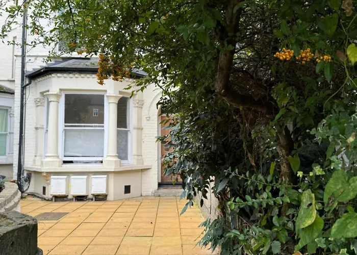 A Beautiful Room With A Private Garden